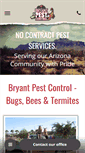 Mobile Screenshot of bryantpestcontrol.com